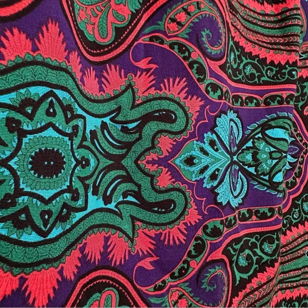 Plenty By Tracy Reese Anthropologie Pencil Skirt Women's Size 4 Vibrant‎ Paisley